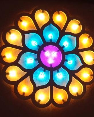 Luminaria Pugliese Salentina Flamboyant Ø80Cm
