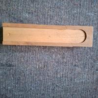 astuccio portamatite in legno