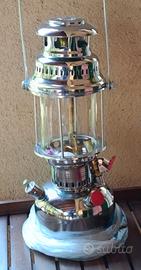 lampada a petrolio cromata 500w