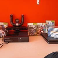 Xbox360+Kinect+5 giochi + PlayStation 4 e 8 giochi