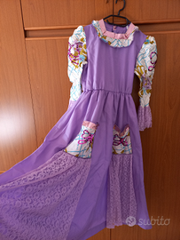 Vestito carnevale donna contadinella