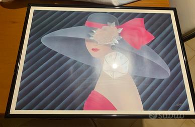Quadro stile Art Déco revival