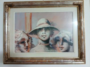 2 Quadri Umberto Bianchini olio su tela