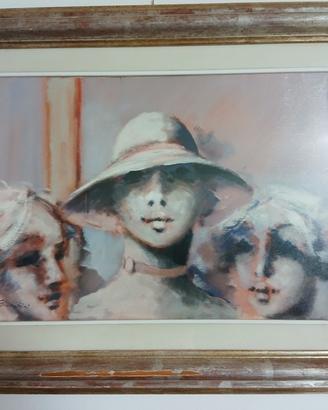 2 Quadri Umberto Bianchini olio su tela