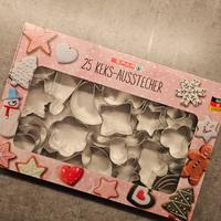 Set stampi tagliabiscotti natalizi