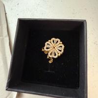 Collana quadrifoglio dorato