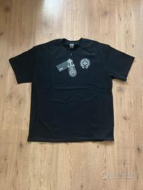 T-shirt Chrome Hearts Nera Nuova con cartellino