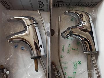 2x Hansgrohe talis, coppia miscelatori lavabo bide