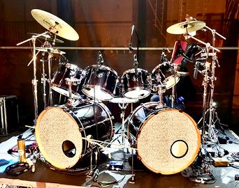 Batteria TAMA SUPERSTAR usata live