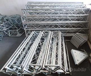 Travi americane per stand fieristico mq.150