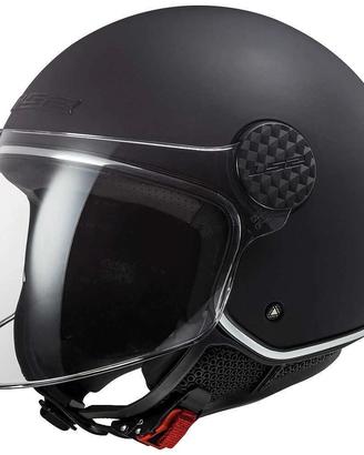 TG XL CASCO LS2 OF558 SPHERE LUX MATT BLACK NERO O