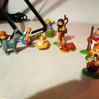 statuine presepe Kinder sorpresa 
