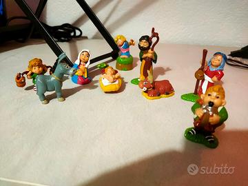 statuine presepe Kinder sorpresa 