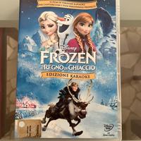 DVD Frozen.    Versione karaoke