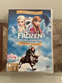 DVD Frozen.    Versione karaoke