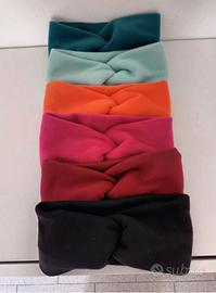 Fasce per capelli in pile