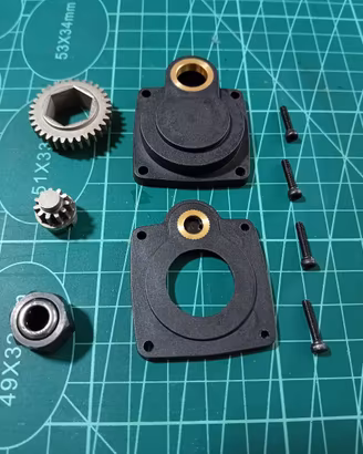 Piastra Rotostart + Dado Unidirezionale Motori RC