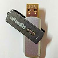 Olivetti Chiavetta Usb Olivetti vintage 1Gb