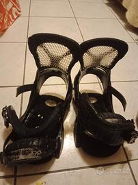 attacchi snowboard Burton Triad taglia L-XL