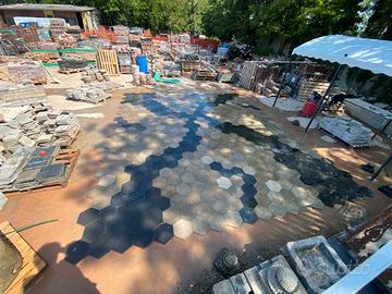 Cementine esagonali antiche