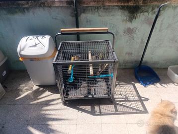 Gabbia per pappagalli o conigli