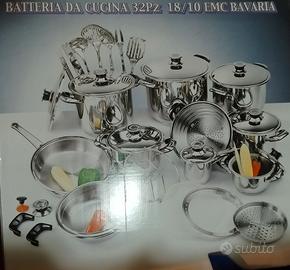 Batteria di Pentole in acciaio inox 