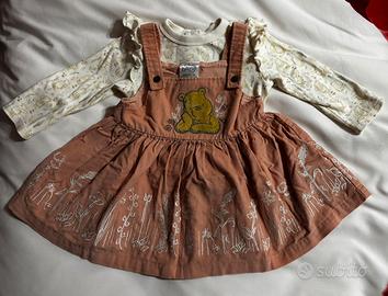 Abito bambina winnie the pooh