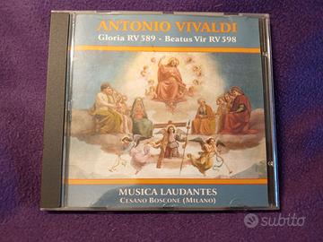cd vivaldi, gloria, beatus, musica laudantes