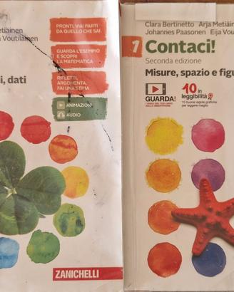 libro matematica prima media "Contaci!" 1 