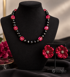Parure Vintage - Orecchini Laura Biagiotti Collana