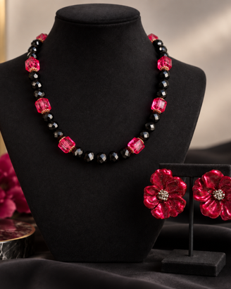 Parure Vintage - Orecchini Laura Biagiotti Collana