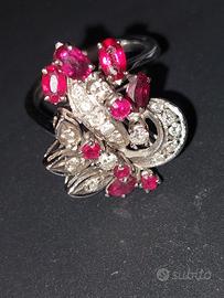 anello rubino