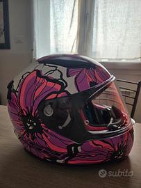 Casco integrale moto donna