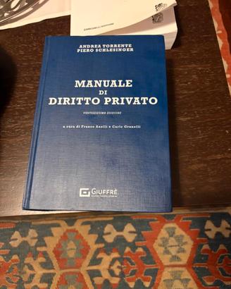 Manuale diritto privato Torrente