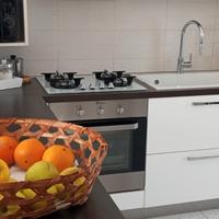 Bifamiliare sovrapposta con giardino orto e garage