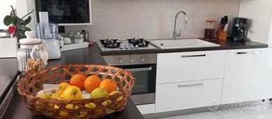 Bifamiliare sovrapposta con giardino orto e garage