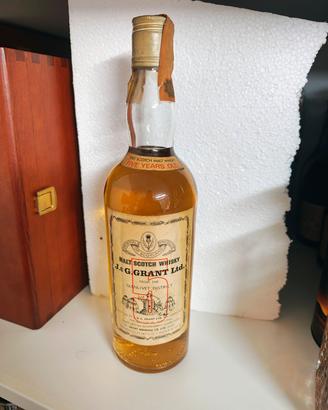 J & G  Grant 5  1970s Malt Scotch Whisky 75 cl 40%