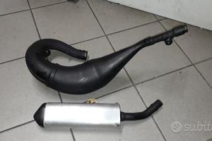 Marmitta e silenziatore Suzuki RM 125 2001-2006