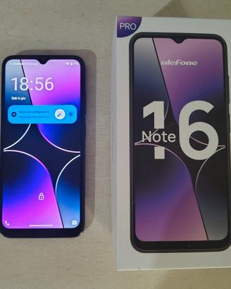 Telefono Ulefone Note 16 Pro - Usato Poco