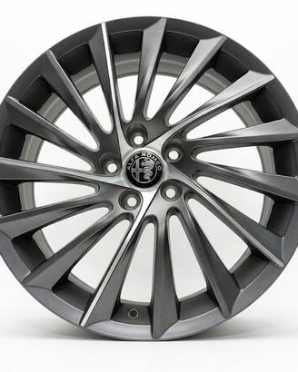 4 cerchi lega alfa romeo giulietta r18 lt10985