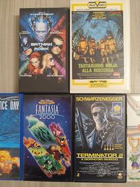Lotto Videocassette anni 90/ anni 2000 in ottime c