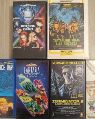 Lotto Videocassette anni 90/ anni 2000 in ottime c