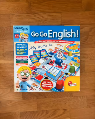 Gioco educativo Lisciani Go Go English