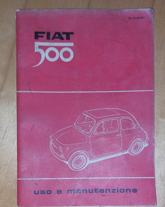 LIBRETTO MANUTENZIONE 500 FIAT