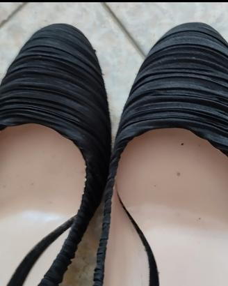 scarpe da donna décolte nero numero 39 tacco 12 