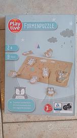 Gioco in legno sagome per bambini