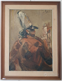 Quadro dipinto a olio di E. Cappello