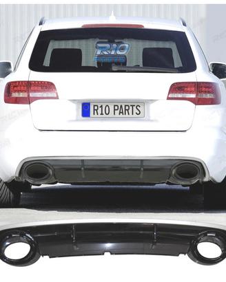 DIFFUSORE PER AUDI A6 C6 SEDAN AVANT 04-08 LOOK RS