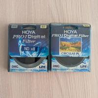 coppia di filtri Hoya pro Digital Nd 8 e Cir PL