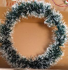 ghirlanda natale vintage 35 cm.